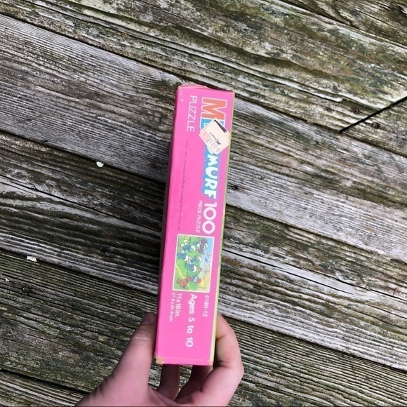 Vintage Smurfs MB Puzzle - Sealed - 100 Piece - Picture 5 of 5